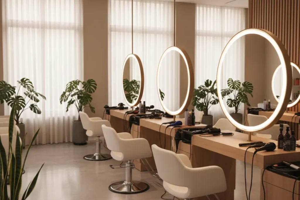 salão de cabeleireira em são carlos ambiente profissional